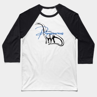 Papa Saurus Baseball T-Shirt